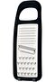 Since 1911, Made In Brazil - Utilita Stainless Steel Grater With Abs Handle And Black Rubber Holder