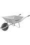 Since 1911, Made In Brazil - Wheelbarrow Extraforte With Gray Metal Heavy-duty Bucket 65l