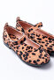 Girl's Leopard Soft Non-Slip Sole Ballerinas