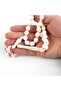 Imame /Hitame Beyzi Cut 10.5X13Mm Rosary with Ivory Pen Workmanship (51Gr) - 7