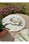 2-Piece Ruffled Linen Placemat - 3
