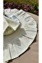 2-Piece Ruffled Linen Placemat - 6