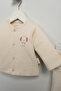 مجموعة ملابس داخلية لطيفة على شكل جرو مكونة من 10 قطع لحديثي الولادة في المستشفى - 4