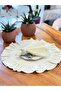 2-Piece Ruffled Linen Placemat - 2