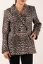 Leopard Pattern Pocket Cover Jacket