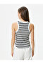Athlete Crew Neck Ribbed Embroidery Detailed Viscous Fabric Blended - 4