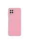 Compatible Case Launch Silicone Soft Color Cover with Velvet Inside for Samsung Galaxy M32 Mobile Phone
