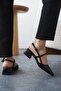 Women's Franco Low Heel Shoes - black-leather - 4