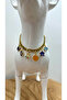 Steel Charm Chain Cat Dog Necklace - 2