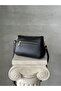 Genuine Leather Women's Crossbody Bag Amara Model Black Color - 4