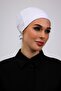 Non-Slip Silicone Seamless Bonnet White - Non-Slip Women's Hijab Tie Underwear Bonnet - 6