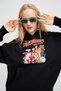 Unisex The Mushroom Fan Club Black Sweatshirt Hoodie - 3