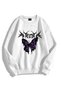 Unisex Eternal Butterfly Crew Neck Sweatshirt Hoodie