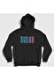 Unisex Black Logo Nmixx K Pop Hooded Sweatshirt 436261 Tt