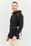 x BMW Motorsport Men Sportswear Fit Outdoor Hoodie, Black - 2