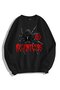 Unisex Relentless Crew Neck Sweatshirt Hoodie Black
