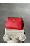 Genuine Leather Women's Crossbody Bag Amara Model Red Color - 3