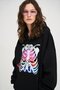 Unisex Cage Sweatshirt Hoodie Black - 3