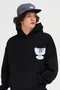 Unisex Solitude Sweatshirt Hoodie Black - 3