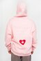 Unisex Just Enjoy Sweatshirt Hoodie Pink - 8