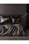Aleon Double Printed - 300Tc Satin Bed Sheet Pieces Duvet Cover Set