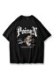 تيشيرت سموم للجنسين باللون الأسود