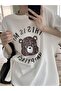 Unisex This Is My Happy Face Tshirt White - 2