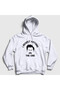 Unisex White Regret Ron Swanson Parks and Recreation Hooded Sweatshirt 492870Tt