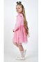 Kuromi Pink Tulle Detailed Girl's Dress - 4