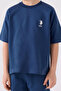 U.S. Polo Assn Boys' Blue Bermuda Set - 4