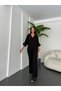 Linen Suit with Lace Pants - 3