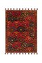 Royal Ethnic Motifs Patterned Tassel Detailed Woven Base Decorative Carpet Royal37 - 2