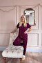 Plum Good Energy Print Bamboo Short Sleeve Women's Pajamas Set - 6