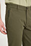 Slim Fit Slim Fit Regular Waist Slim Leg Khaki Chino Trousers - 3