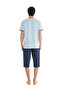 Men's Pajama Set 40710 - Blue - 4