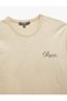 Printed Short Sleeve Slim Fit Cotton Crew Neck T-Shirt - 3