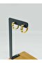Gold Color Zircon Stone Modern Design Earrings No 4 - 2