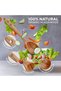 Wooden Spoons for Cooking, 9 Pcs Wooden Utensils for Cooking with Utensils Holder - 8
