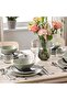 Vårklynneamerican Servies, Patterned-Black/White, 36X29 cm - 4