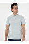 Water Green Slim Fit Crew Neck T-Shirt 50302567-Vr048 - 3