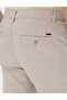 Beige Slim Fit Elastic Waist Canvas Trousers 50301791-Vr011 - 6