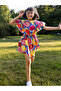 Fruity Asymmetry Girl's Dress - 5
