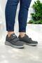 Women's Velcro Casual Sneakers Smoked - 8