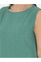 Green Regular Fit Woven Dress 50301066 -Vr054 - 6