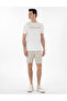 Ecru Regular Fit 100% Cotton Crew Neck T-Shirt 50302582-Vr019 - 4