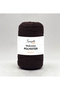 Polyester Macrame 2mm 250g Chocolate Brown Hand Knitting Yarn