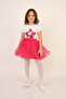 Girl's April 23 Pink Star Performance Suit - 7