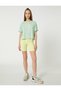 Printed Modal Blended Yoga T-Shirt - 2