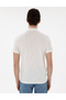 Ecru Slim Fit Zippered Polo Collar T-Shirt 50302586-Vr019 - 5