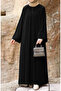 Dilşah Abaya Ferace Black - 6